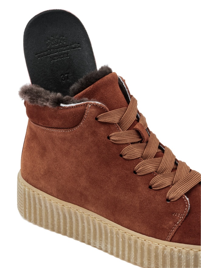 Lammfell High Top