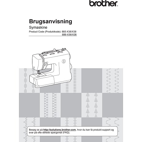 Brother HF37 symaskine