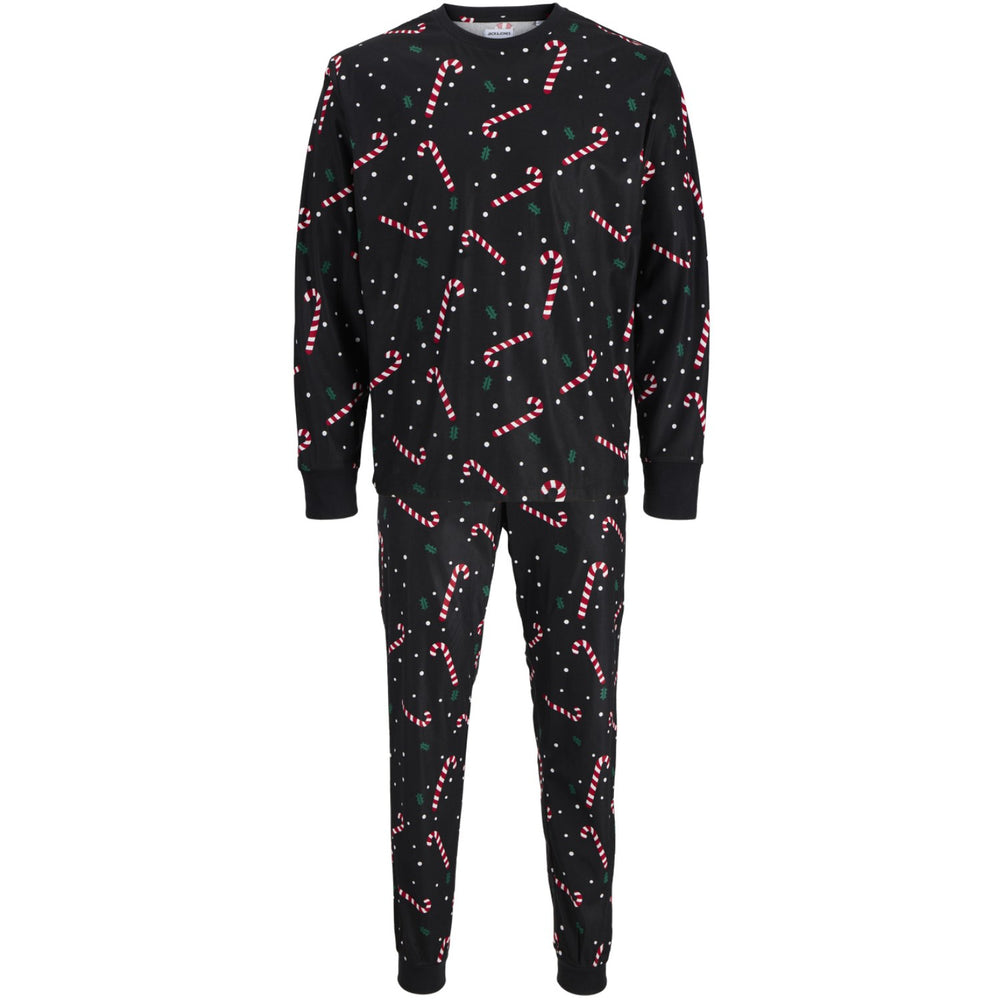 Køb Jack & Jones Junior Jule Lounge Sæt Black Candy Cane