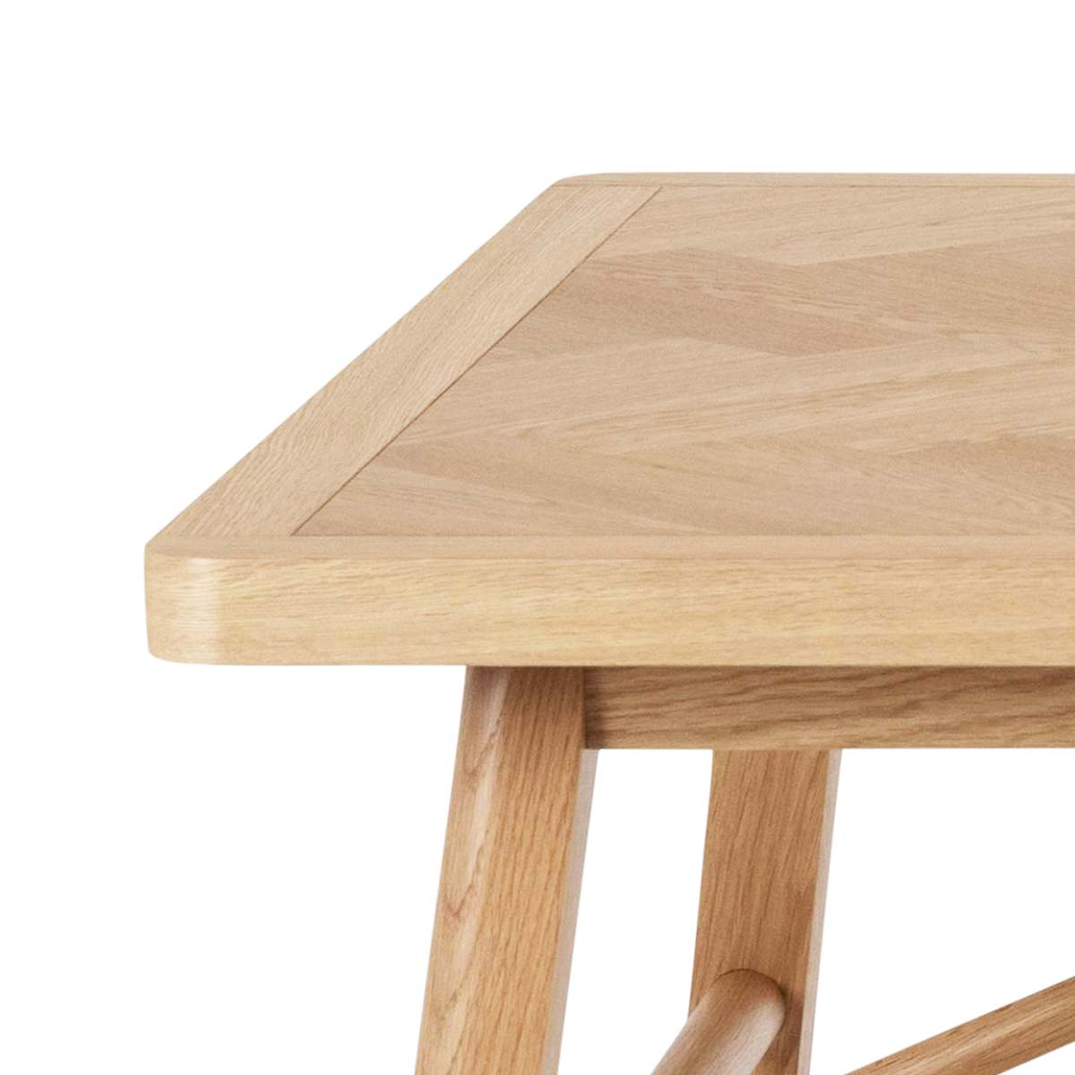 Eettafel Gwen visgraat Naturel