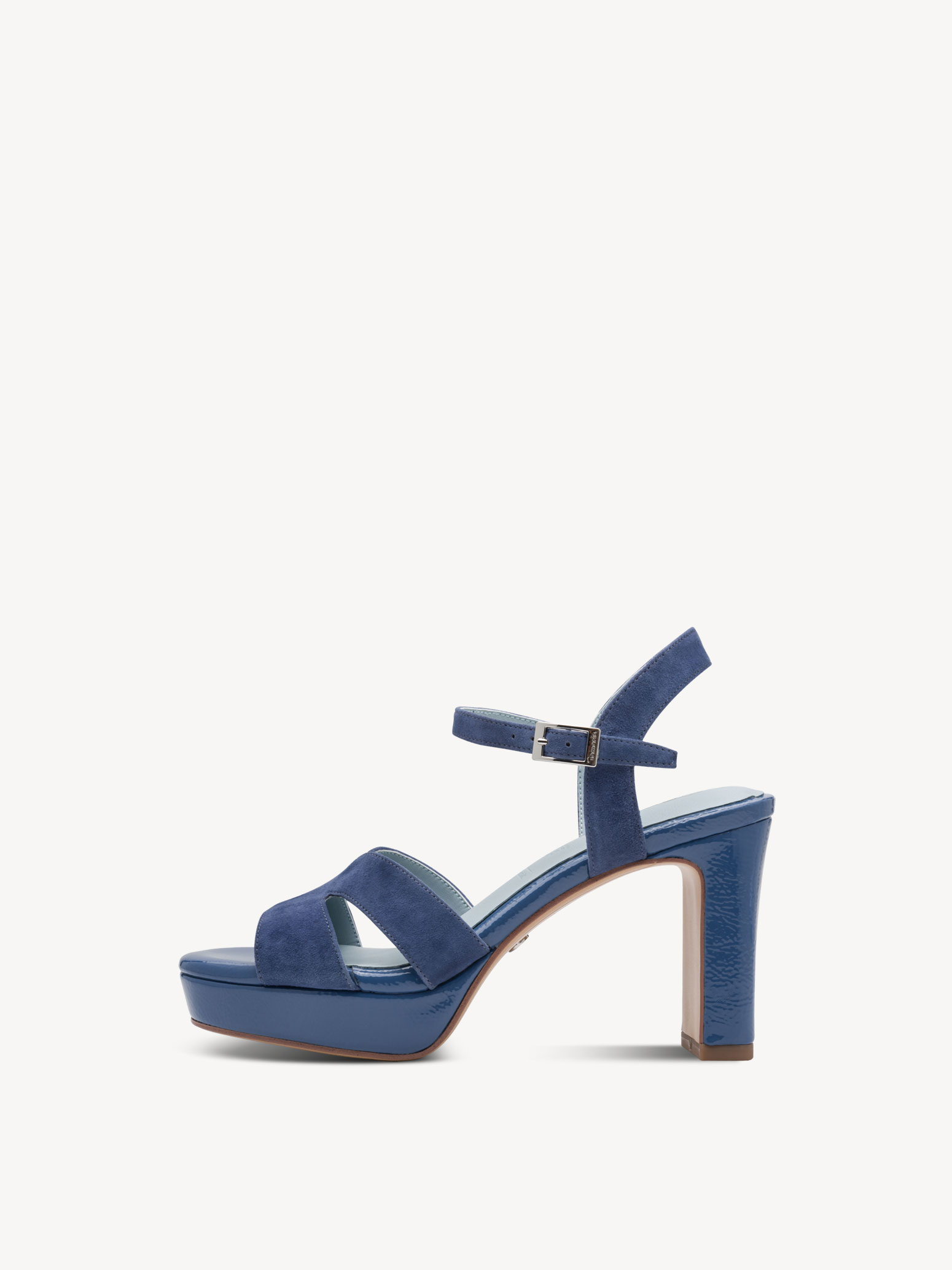 Leren Sandaaltje - blauw