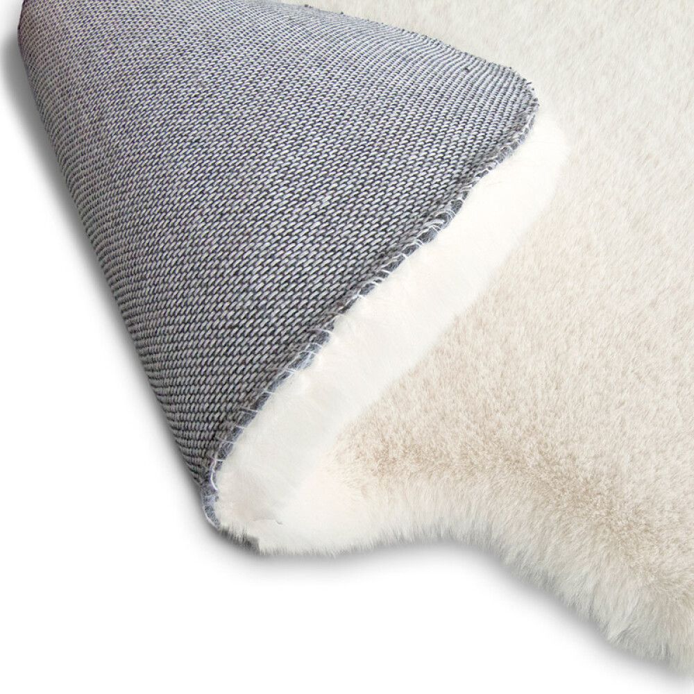 GULVTEPPE SHAPE HAPPY SUPERSOFT SNØHVIT