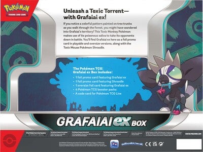 Pokémon Grafaiai EX Box Samlekort