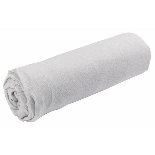 Drap-housse jersey 70x140 cm gris - BEBE9 CREATION