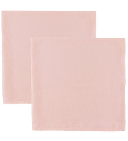 Müsli Spucktücher - 2er-Pack - 75x75 - Peony