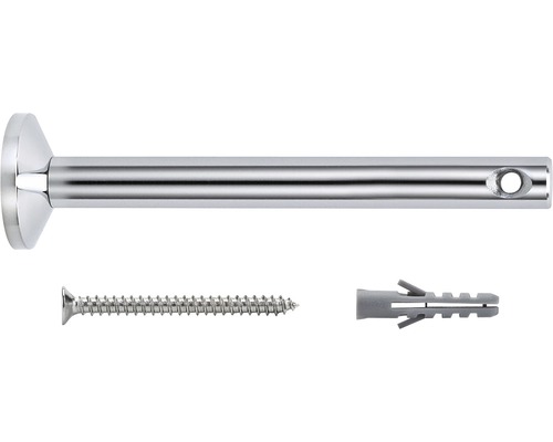 Kabeltoebehoren, afbuigophanging voor halogeenkabelsystemen 12V, 1 paar, 165 mm, chroom