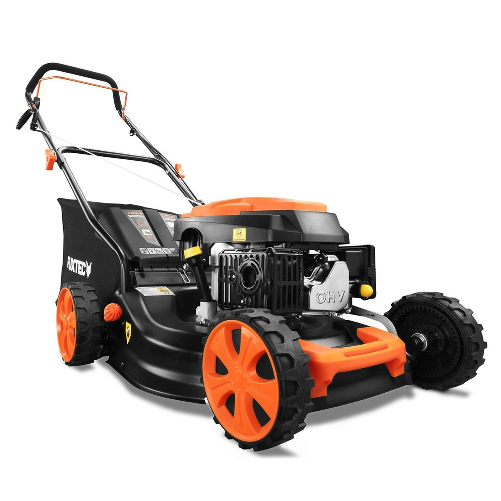 Tondeuse thermique poussée 146cm3 largeur 46cm- fx-rm4646eco - 3,5 cv 50l
