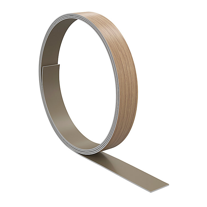 Bande de chant aspect chêne L. 240 cm x l. 30 mm