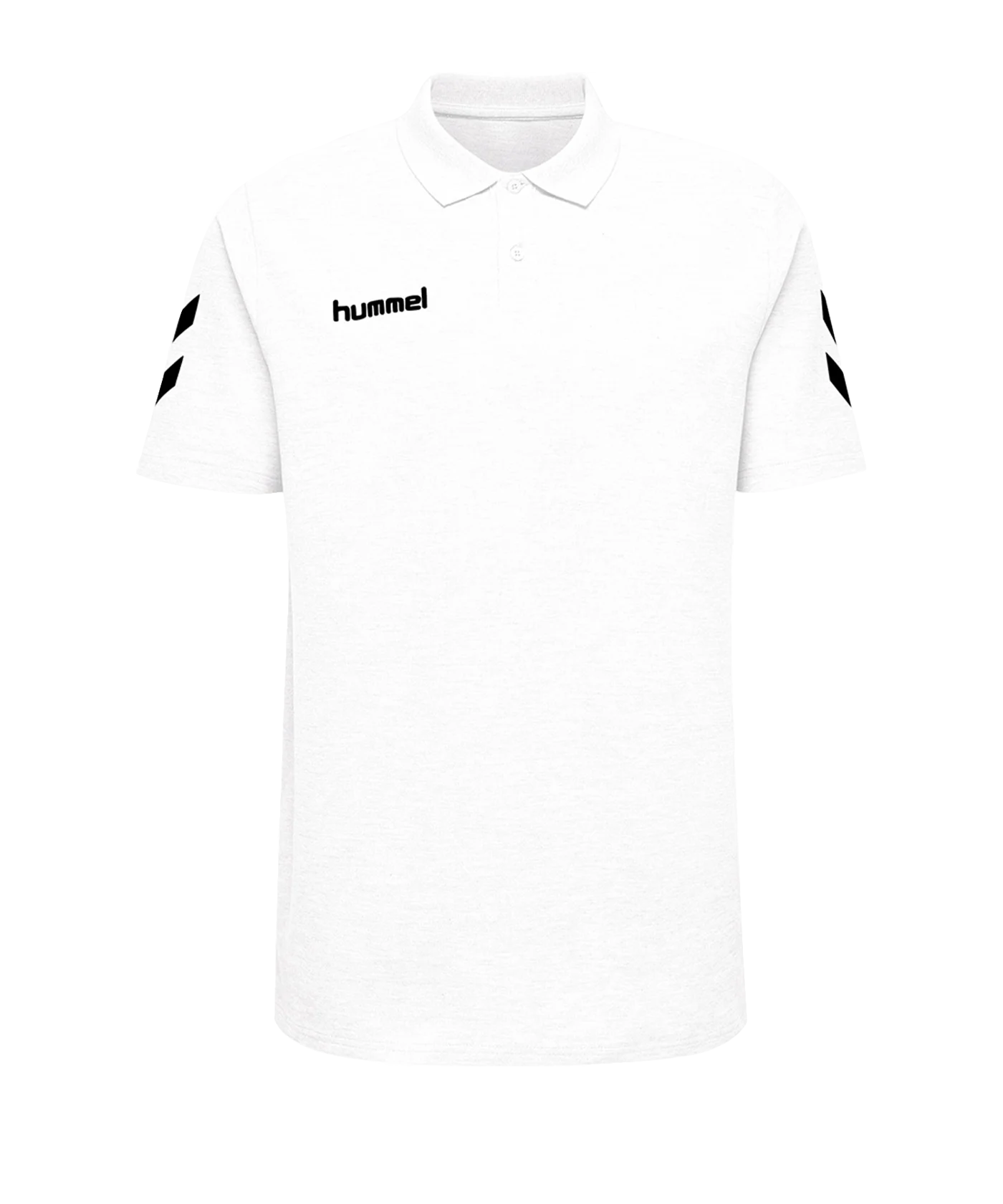 Hummel Cotton Poloshirt Kids Weiss F9001