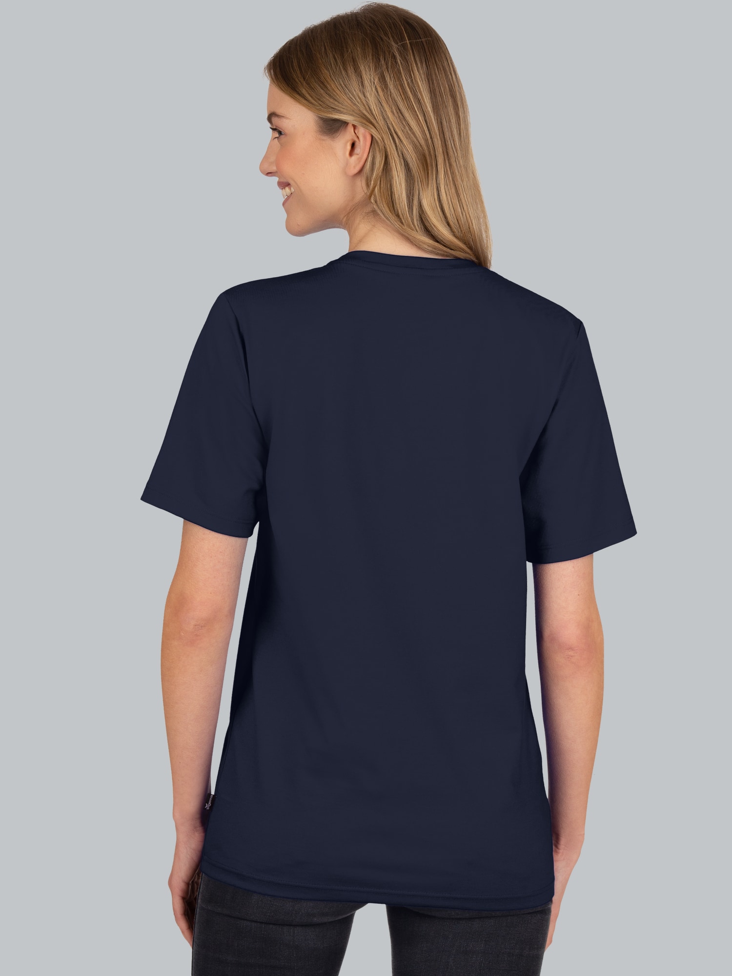 T-Shirt DELUXE Baumwolle Navy