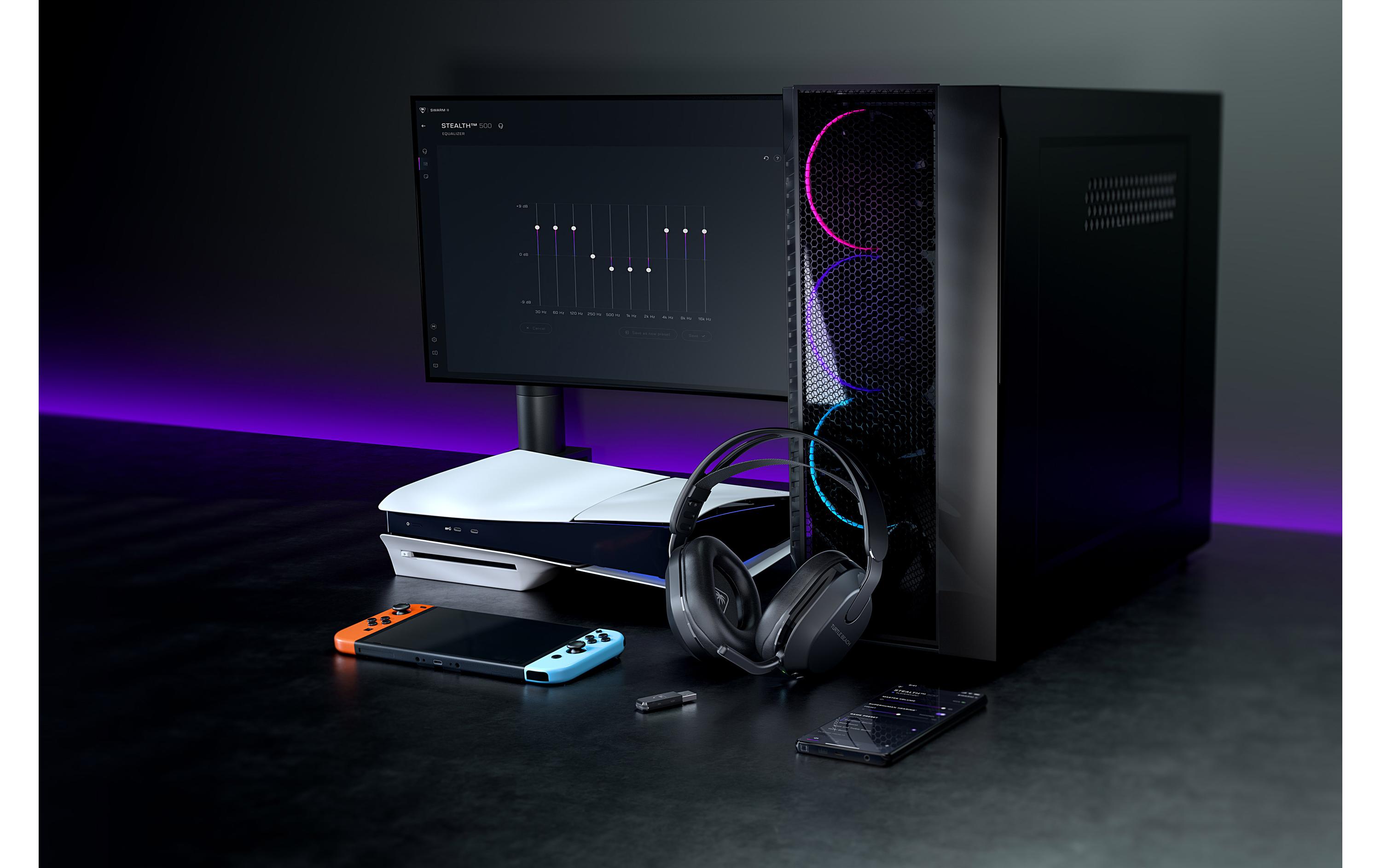 Stealth 500 PS SchwarzBluetooth-Gaming-Headset