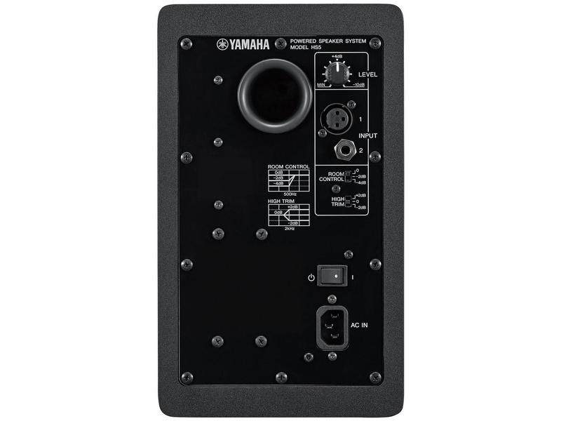 Yamaha Studiomonitor HS5 - 70 W, 5 Zoll, Schwarz Aktiver Nahfeldmonitor