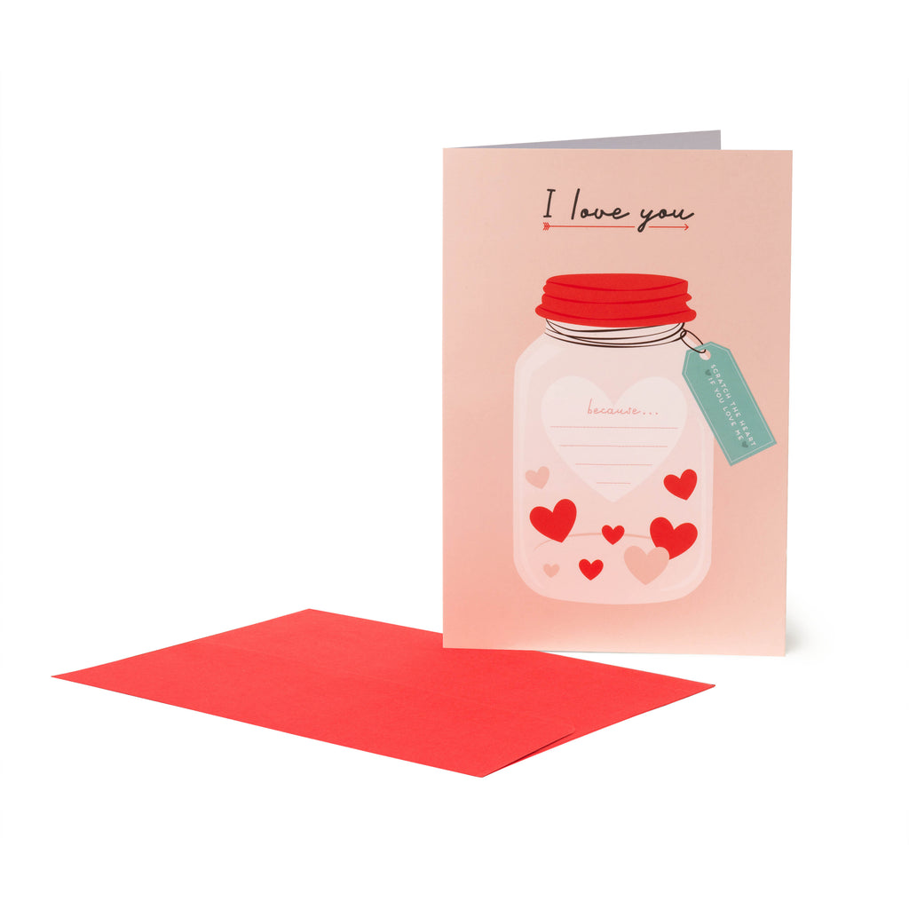 Postal Para Raspar - I Love You