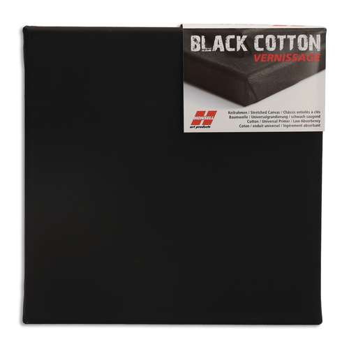 HONSELL BLACK COTTON Vernissage Keilrahmen