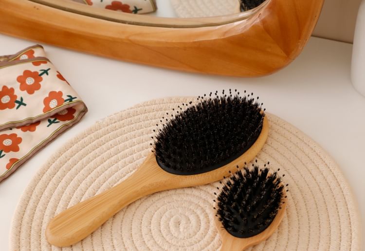 NEJA - Houten haarborstel (verschillende designs)