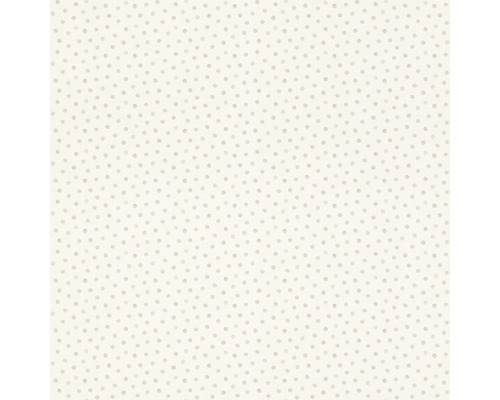 Vliesbehang 253030 Bambino XIX stippen grijswit