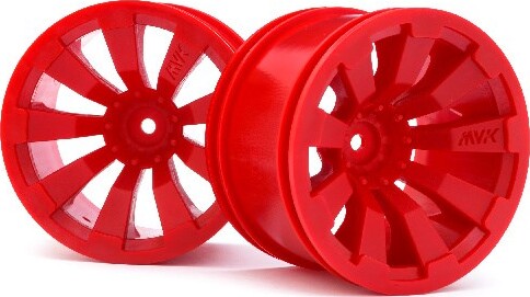 Quantum+ Xt 3.2In Wheel - Red/2Pcs - Mv150247 - Maverick Rc