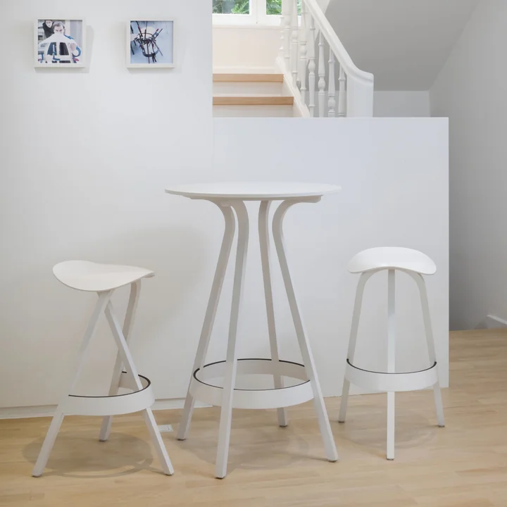 Thonet - 404 H Barhocker, Eiche schwarz gebeizt (TP 29)