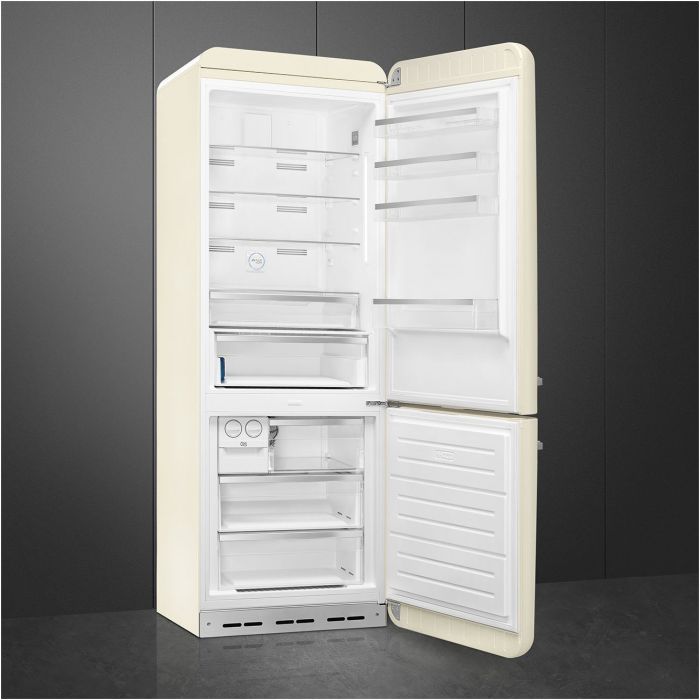 SMEG Kühl-Gefrierkombination 50's Retro Style FAB38RCR5 Creme