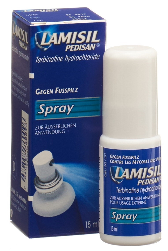 LAMISIL Spray Spr 15 ml<br>15 ml, Spray, Spray zur Anwendung auf der Haut, Lösung
