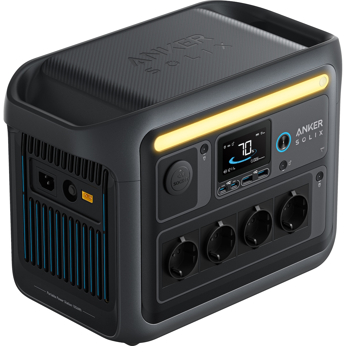 Anker Solix C1000x 1056Wh bærbar strømstasjon