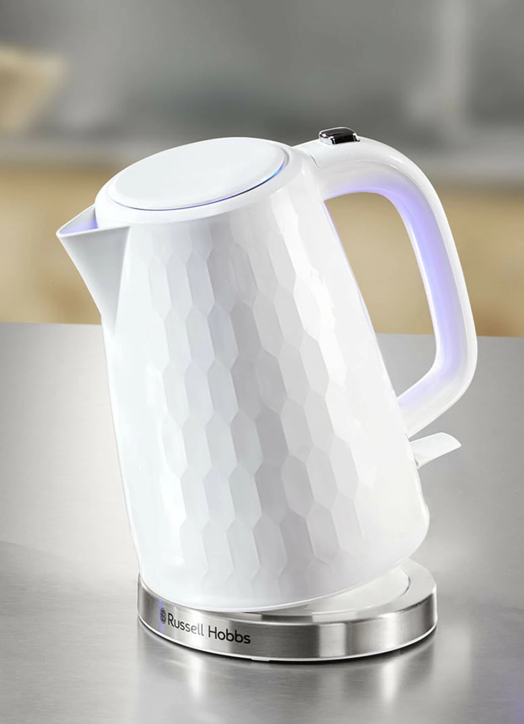 Russell Hobbs Frühstücksserie Honeycomb aus Hochglanz-Kunststoff