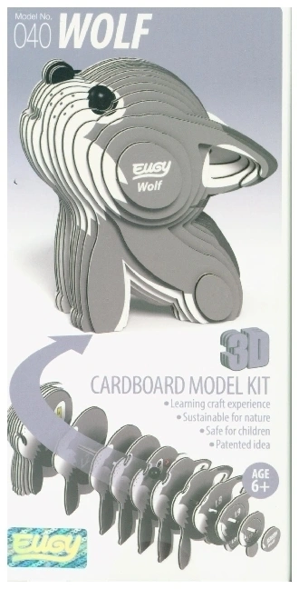 3D Bastelset Wolf