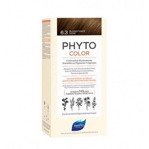 Phyto Color 6.3 Louro Escuro Dourado