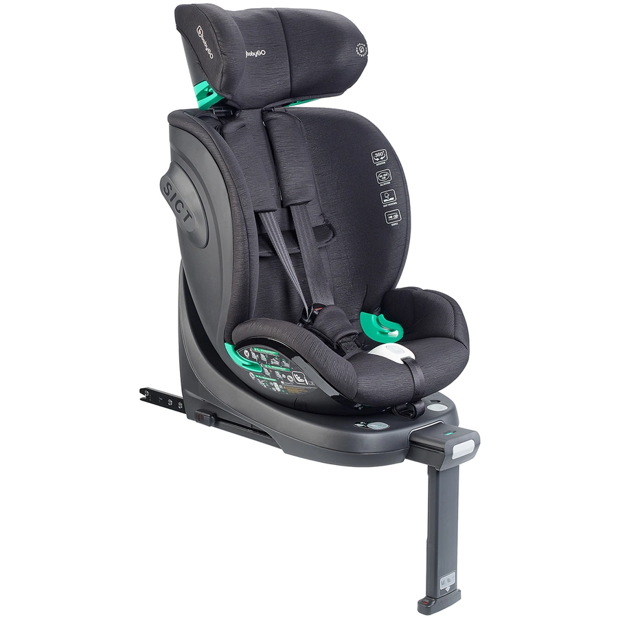 babyGO Reboarder i-Size Prime 360 black