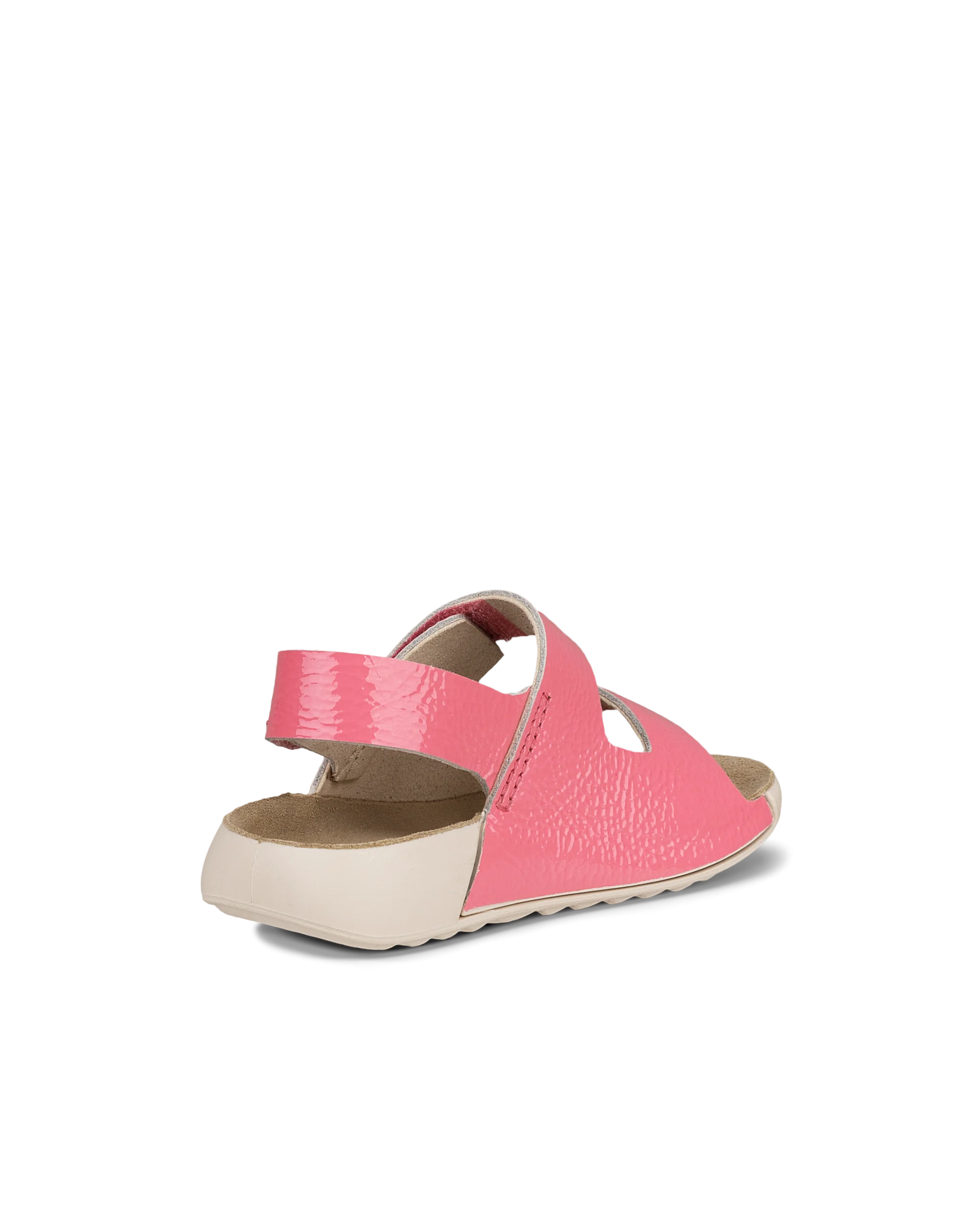ECCO COZMO INFANT Kinder Ledersandale mit zwei Riemen Pink
