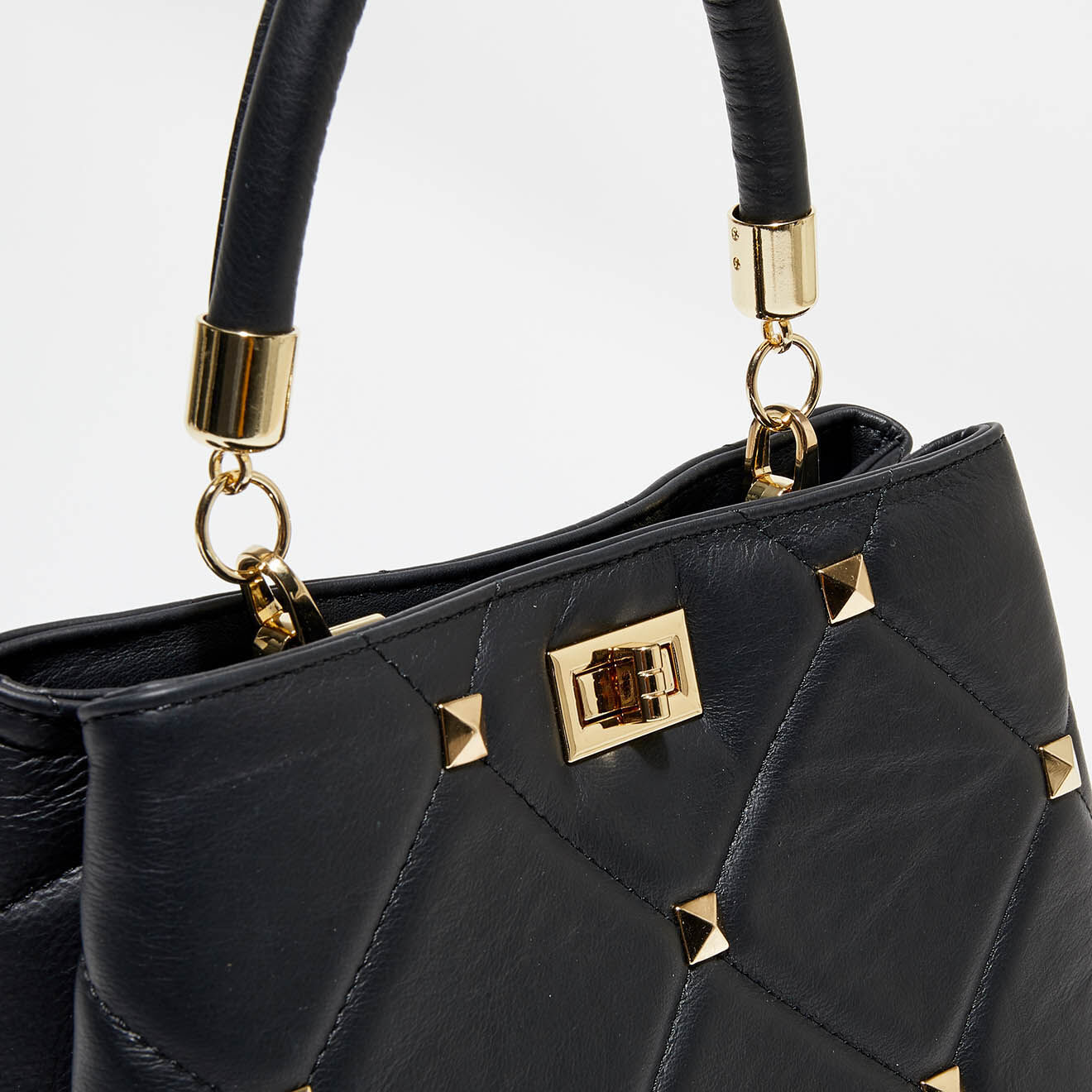 Christian Laurier Sac à main en Cuir Ayden noir - 28x15.5x20 cm