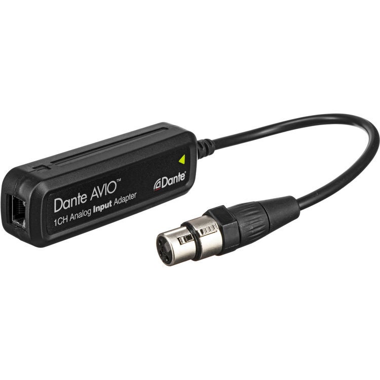 Dante Avio Analog Input 1x0 XLR - Dante adapter