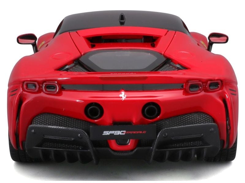 BBurago Ferrari R&P SF90 Stradale Rot 1:18 Sammlermodell im Massstab 1:18