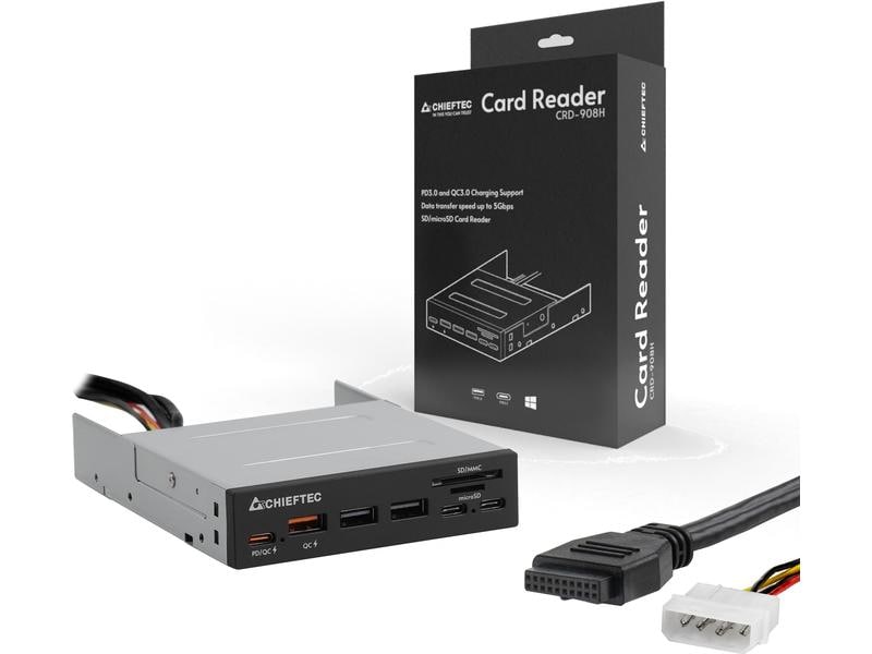 Chieftec Card Reader Intern CRD-908H All-in-one Kartenleser