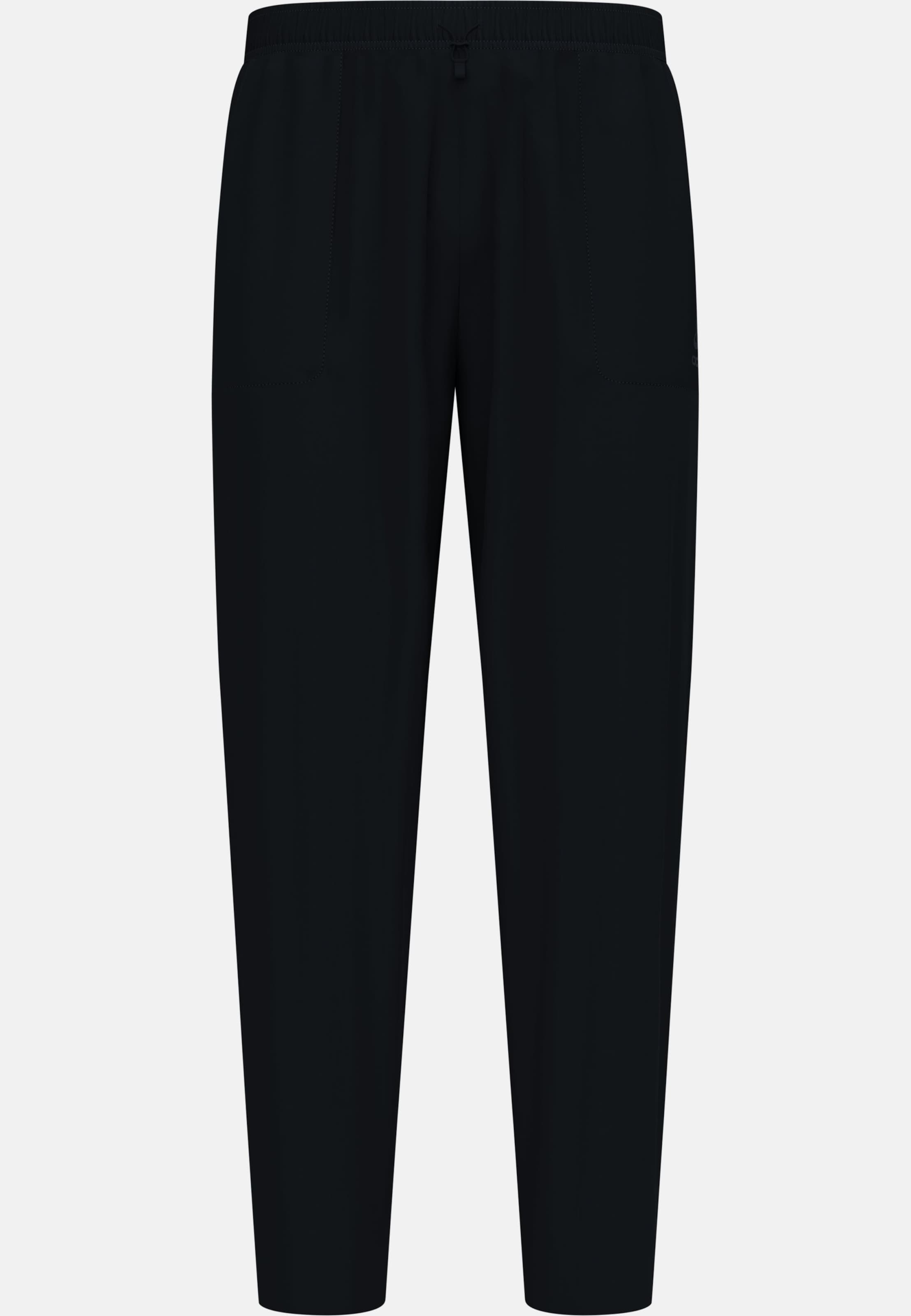 Ultraleichte Ascent 7/8-Ripstop-Hose mit schmal zulaufendem Bein in black