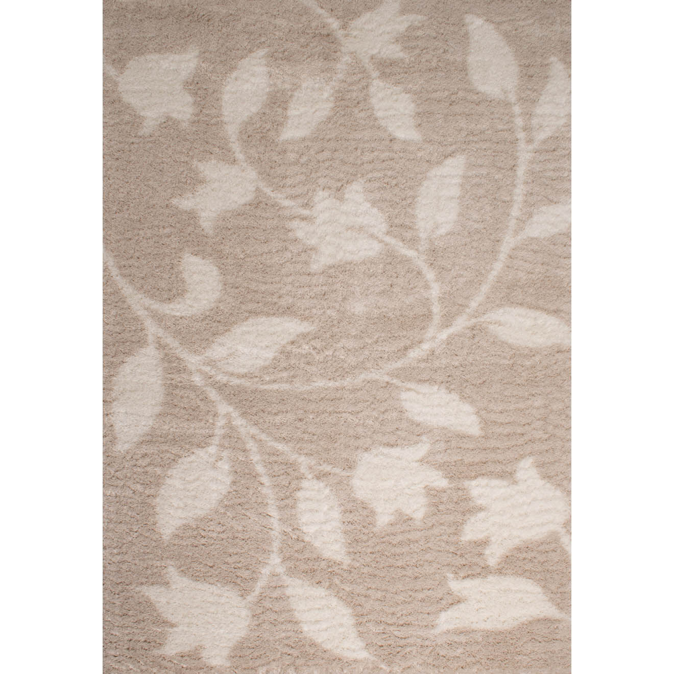 Nazar Rugs Tapis Shaggy doux Oslo 637 beige - 80x150 cm