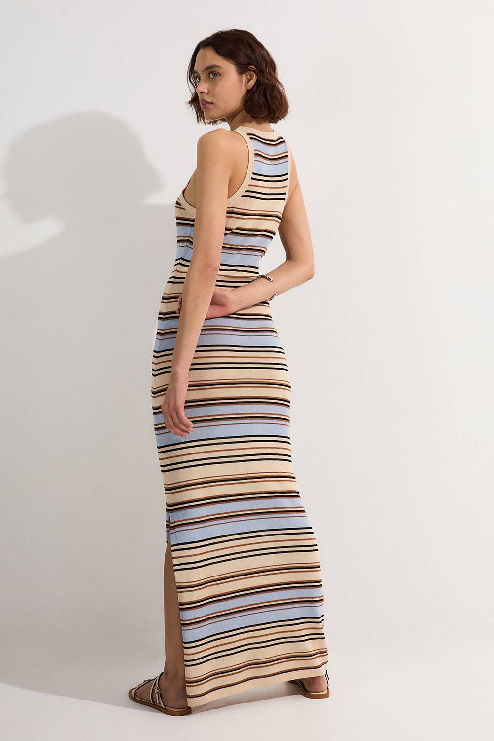 KarenMillen Robe Maxi Petite Légère À Détails De Coutures