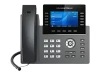 Grandstream GRP2615 - VoIP-telefon med opkalds-ID/opkald venter - IEEE 802.11a/b/g/n/ac (Wi-Fi) - 3-vejs opkaldskapacitet - SIP, RTCP, RTP, SRTP - med 6 linier - 4 linier