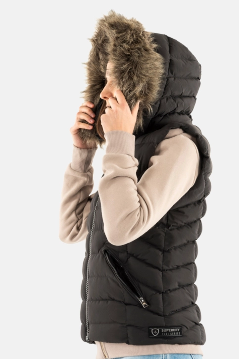 Gilets sans manche superdry fuji 02a black