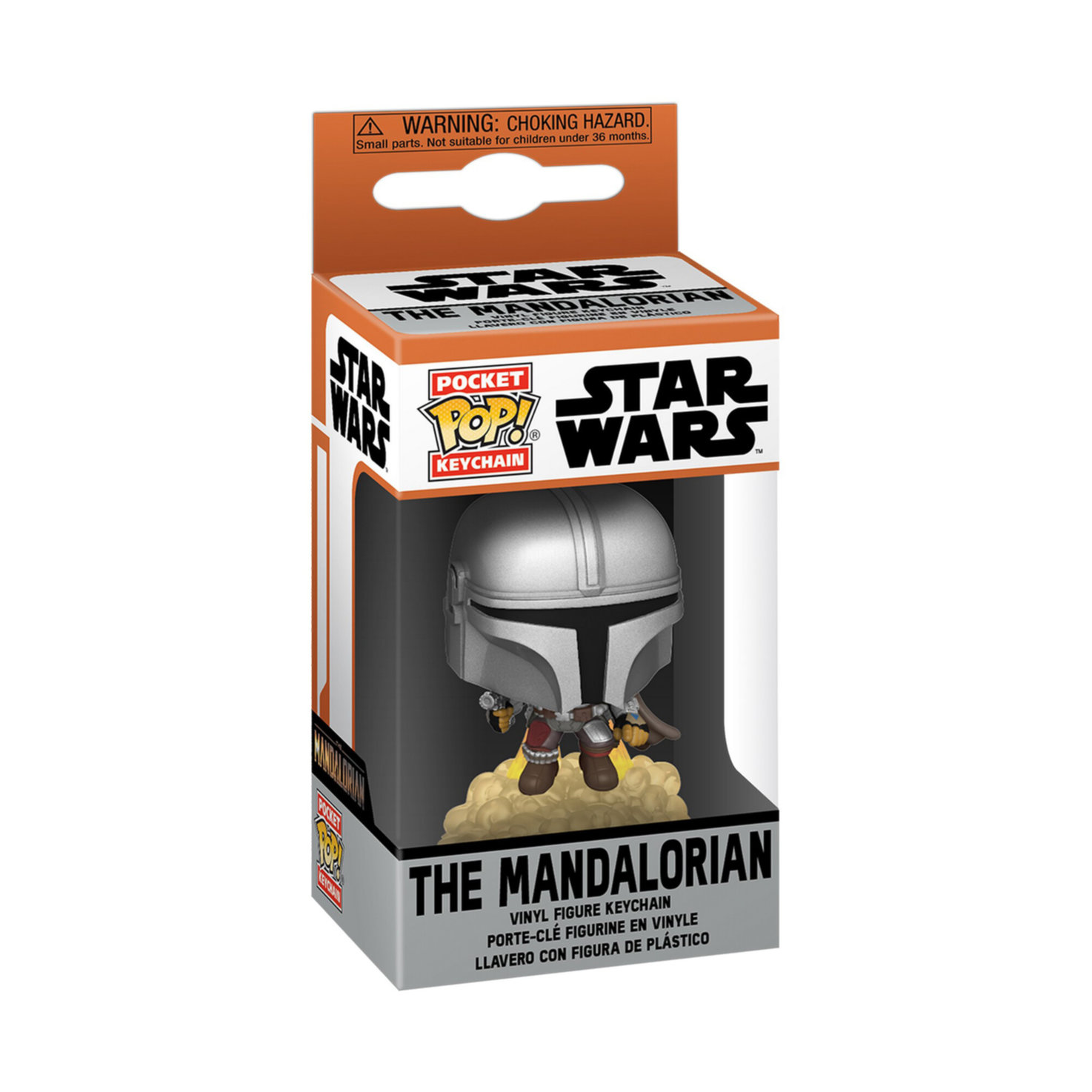 Funko POP Keychain: Mandalorian- Mando w/Blaster