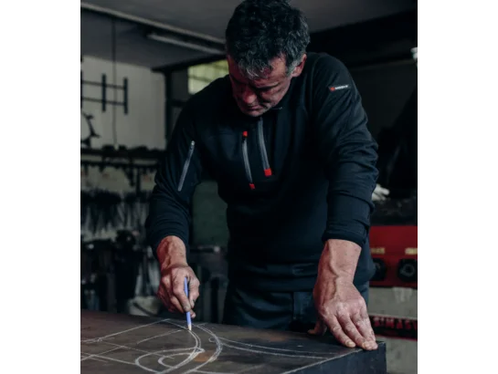 Polaire de travail Stretch Würth MODYF noire
