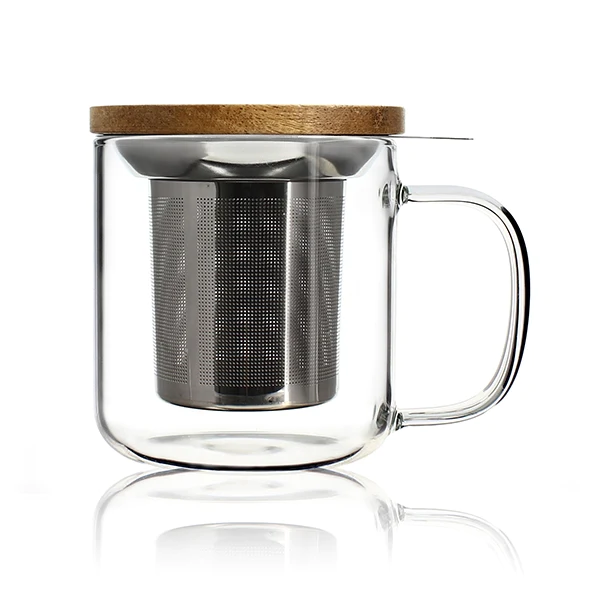 Tisanière Gustave en verre borosilicate 300 ml Ogo