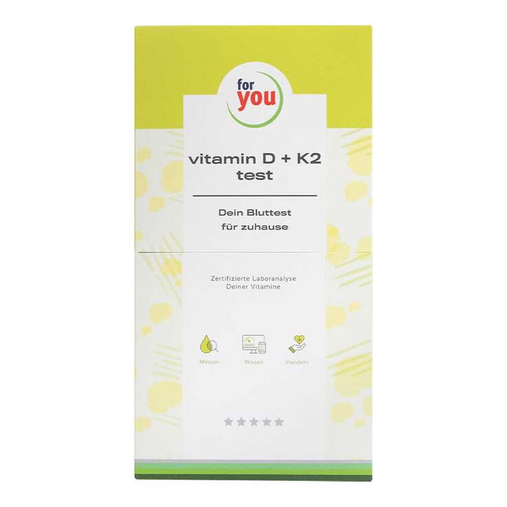 For You vitamin D3 & K2 test Bluttest für zuhause, 1 St