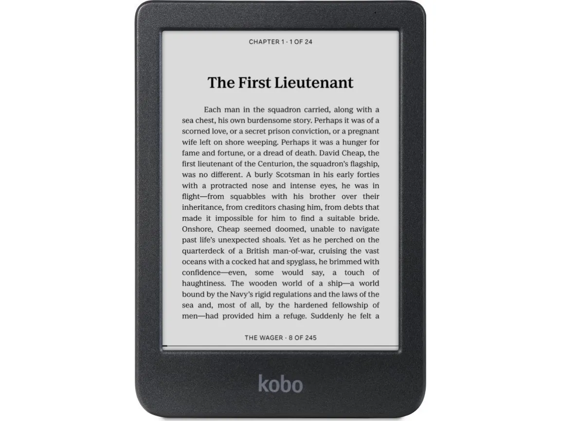 Kobo Clara BW - eBook læser - 16 GB - 6