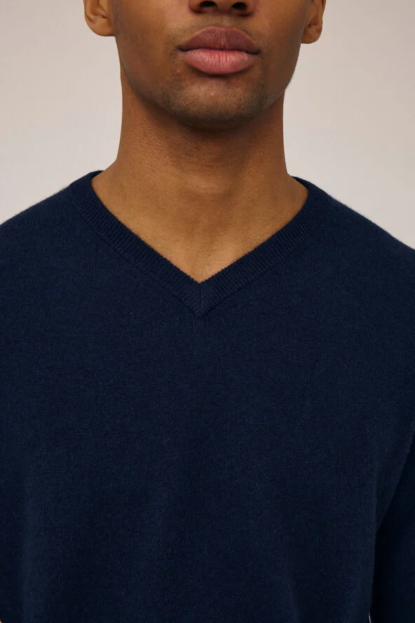 Magasin du Nord Collection Mads 1 - 100% Cashmere Navy