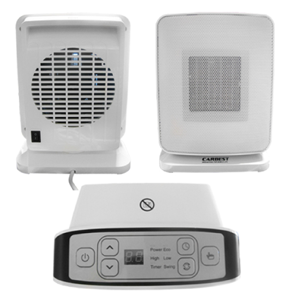 Chauffage céramique oscillant CARBEST Pietro 750W-1500W