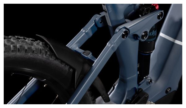 VTT Électrique Tout-Suspendu Cube Stereo Hybrid One44 Pro 800 Shimano Cues 11V 800 Wh 27.5'' Bleu Gris Ink 2025