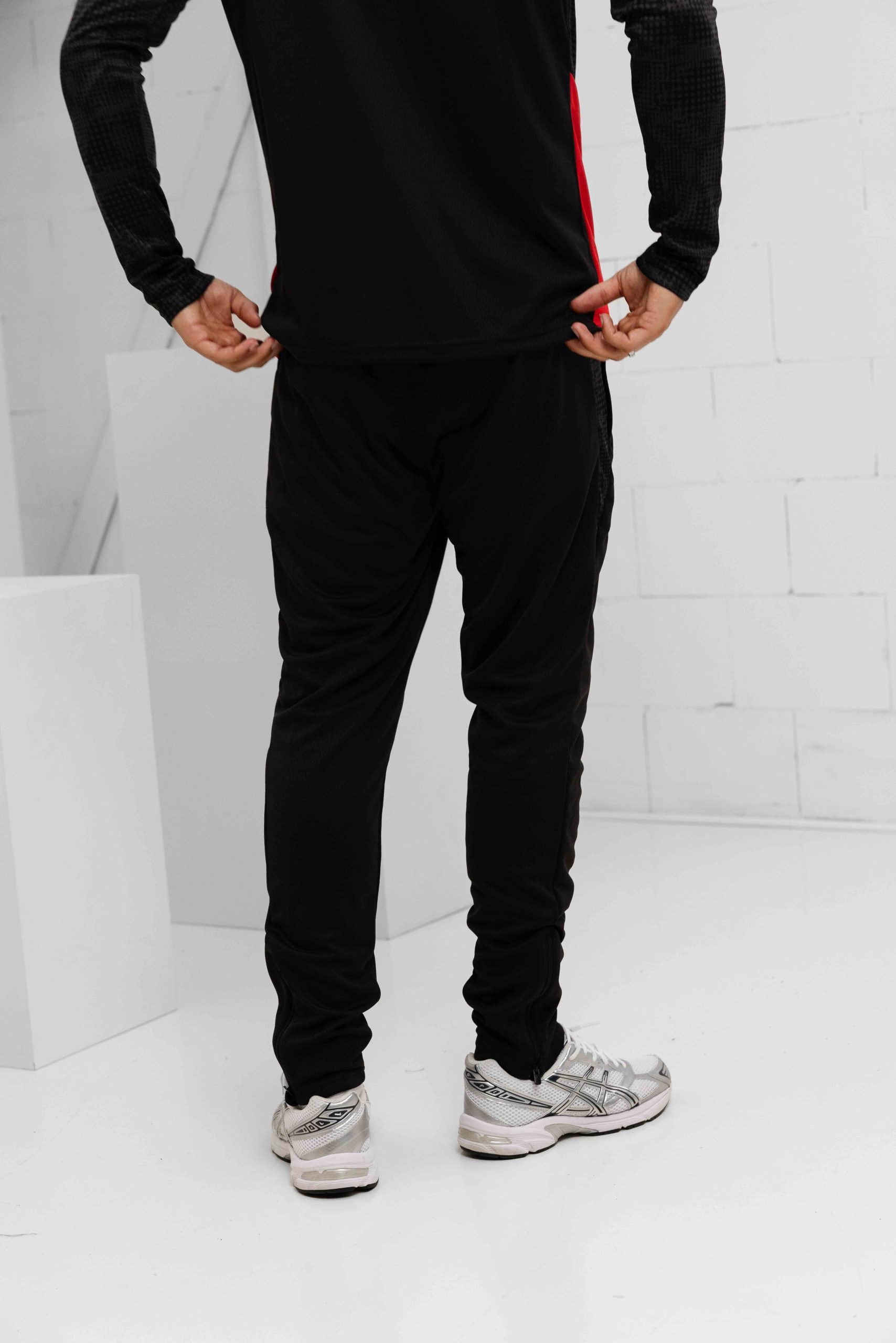AC Milan 1/4 Zip Trainingspak Senior 2025/2026 Zwart