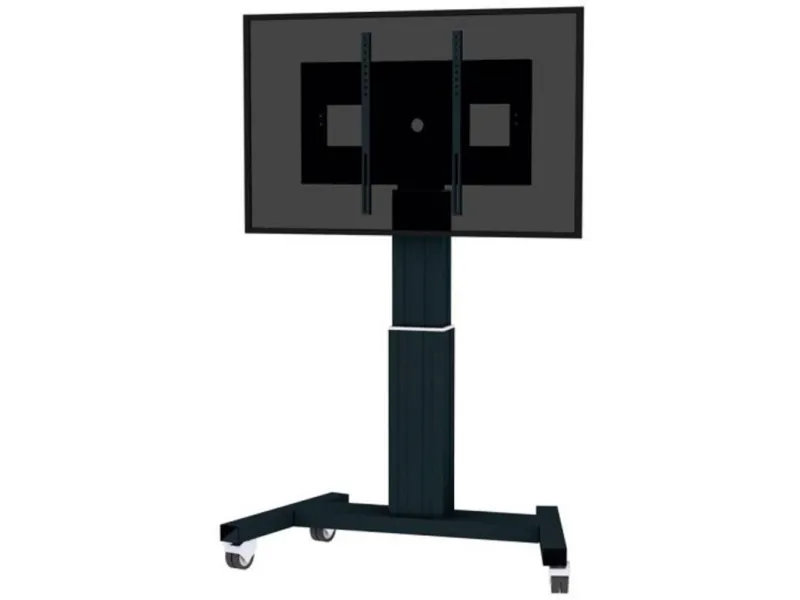 Neomounts PLASMA-M2500 - Vogn med hjul - motoriseret - for fladt panel/AV-udstyr - sort, RAL 9005 - skærmstørrelse: 42