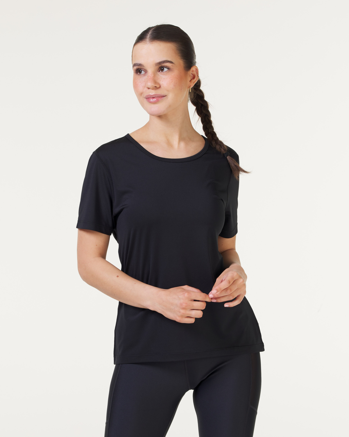 LEVITY Fast Track Mesh Tee Black